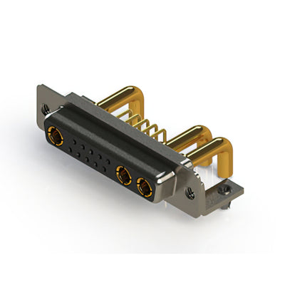 630-13W3250-4NB by EDAC Inc. - CONNECTOR D-SUB RCPT 13POS R/A SLDR