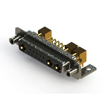 630-13W3640-5NE by EDAC Inc. - CONNECTOR D-SUB RCPT 13POS R/A SLDR