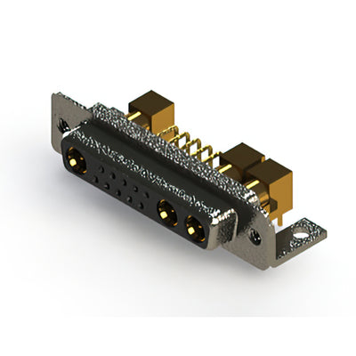 630-13W3640-5T4 by EDAC Inc. - CONNECTOR D-SUB RCPT 13POS R/A SLDR