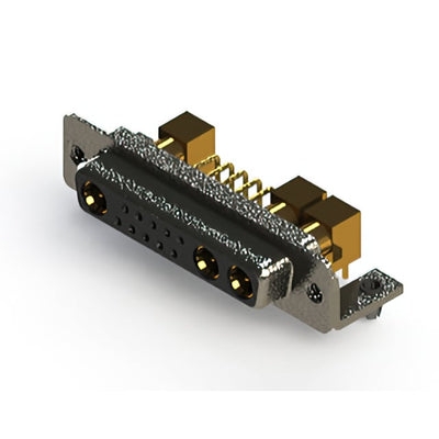 630-13W3640-7NB by EDAC Inc. - CONNECTOR D-SUB RCPT 13POS R/A SLDR
