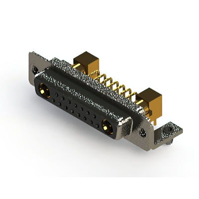 630-17W2640-5NB by EDAC Inc. - CONNECTOR D-SUB RCPT 17POS R/A SLDR
