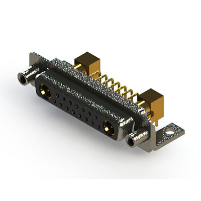 630-17W2640-5T6 by EDAC Inc. - CONNECTOR D-SUB RCPT 17POS R/A SLDR