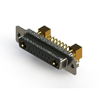 630-17W2640-5TA by EDAC Inc. - CONNECTOR D-SUB RCPT 17POS R/A SLDR