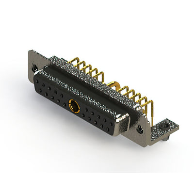 630-21W1240-1NB by EDAC Inc. - CONNECTOR D-SUB RCPT 21POS R/A SLDR