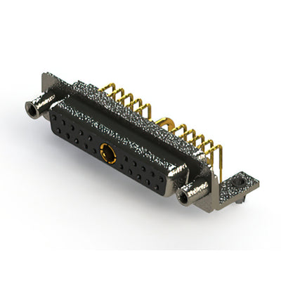 630-21W1240-1T5 by EDAC Inc. - CONNECTOR D-SUB RCPT 21POS R/A SLDR