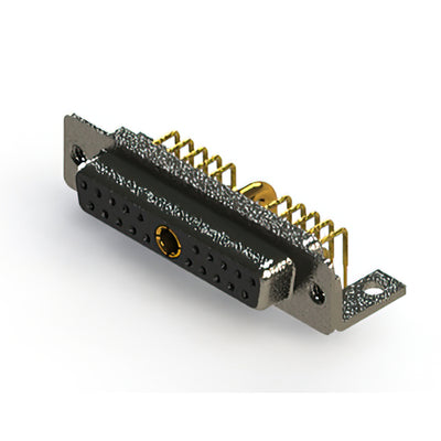 630-21W1240-2NC by EDAC Inc. - CONNECTOR D-SUB RCPT 21POS R/A SLDR