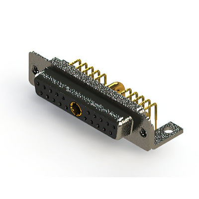 630-21W1240-2TC by EDAC Inc. - CONNECTOR D-SUB RCPT 21POS R/A SLDR