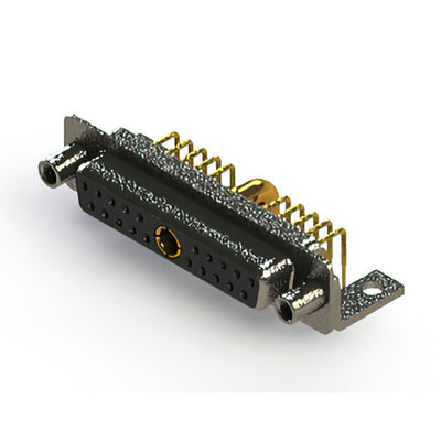 630-21W1240-4T6 by EDAC Inc. - CONNECTOR D-SUB RCPT 21POS R/A SLDR