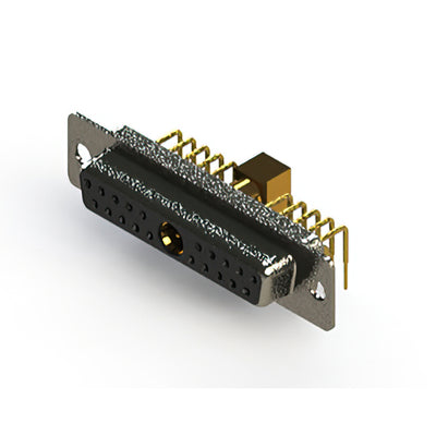630-21W1240-5N1 by EDAC Inc. - CONNECTOR D-SUB RCPT 21POS R/A SLDR