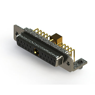 630-21W1240-7N3 by EDAC Inc. - CONNECTOR D-SUB RCPT 21POS R/A SLDR