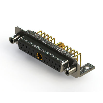 630-21W1640-2T6 by EDAC Inc. - CONNECTOR D-SUB RCPT 21POS R/A SLDR