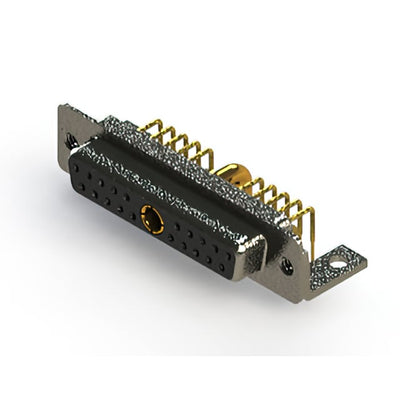 630-21W1640-3N4 by EDAC Inc. - CONNECTOR D-SUB RCPT 21POS R/A SLDR