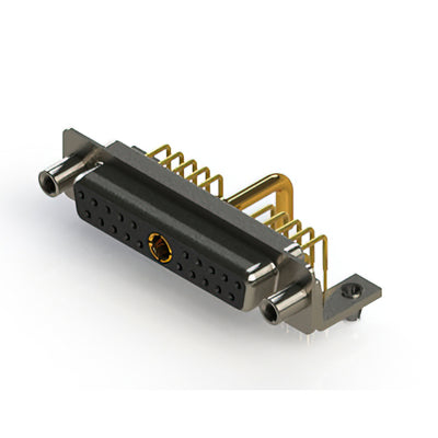 630-21W1650-2ND by EDAC Inc. - CONNECTOR D-SUB RCPT 21POS R/A SLDR