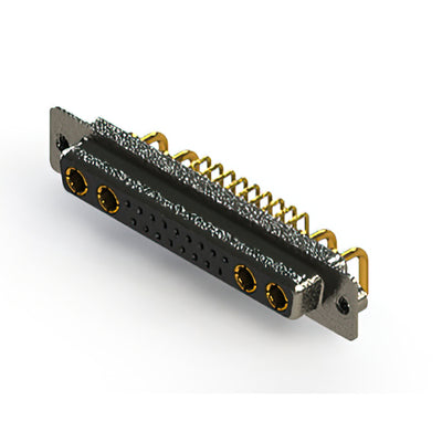 630-21W4240-1NA by EDAC Inc. - CONNECTOR D-SUB RCPT 21POS R/A SLDR