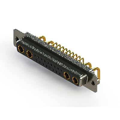 630-21W4240-1TA by EDAC Inc. - CONNECTOR D-SUB RCPT 21POS R/A SLDR