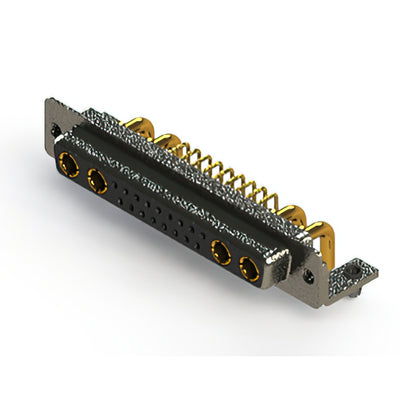 630-21W4240-2N3 by EDAC Inc. - CONNECTOR D-SUB RCPT 21POS R/A SLDR