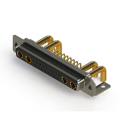630-21W4250-4TC by EDAC Inc. - CONNECTOR D-SUB RCPT 21POS R/A SLDR