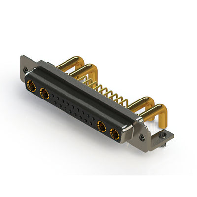 630-21W4650-4NB by EDAC Inc. - CONNECTOR D-SUB RCPT 21POS R/A SLDR