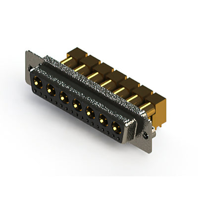 630-24W7640-7TA by EDAC Inc. - CONNECTOR D-SUB RCPT 24POS R/A SLDR