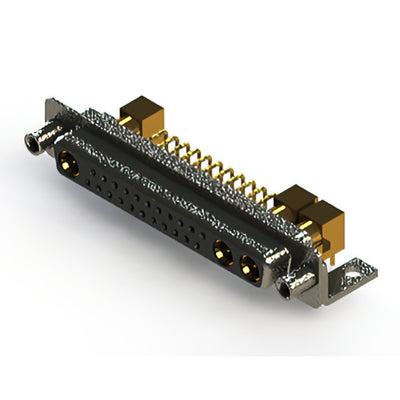 630-25W3240-5TE by EDAC Inc. - CONNECTOR D-SUB RCPT 25POS R/A SLDR