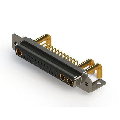 630-25W3250-4NC by EDAC Inc. - CONNECTOR D-SUB RCPT 25POS R/A SLDR