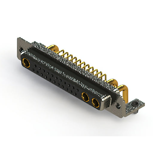 630-25W3640-2TB by EDAC Inc. - CONNECTOR D-SUB RCPT 25POS R/A SLDR