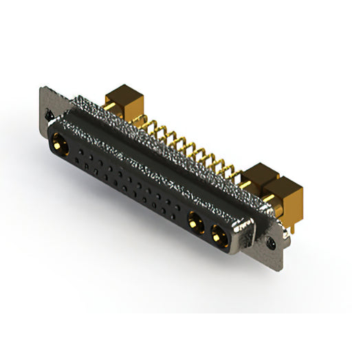630-25W3640-5N2 by EDAC Inc. - CONNECTOR D-SUB RCPT 25POS R/A SLDR