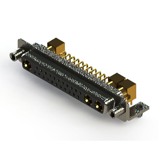 630-25W3640-5ND by EDAC Inc. - CONNECTOR D-SUB RCPT 25POS R/A SLDR