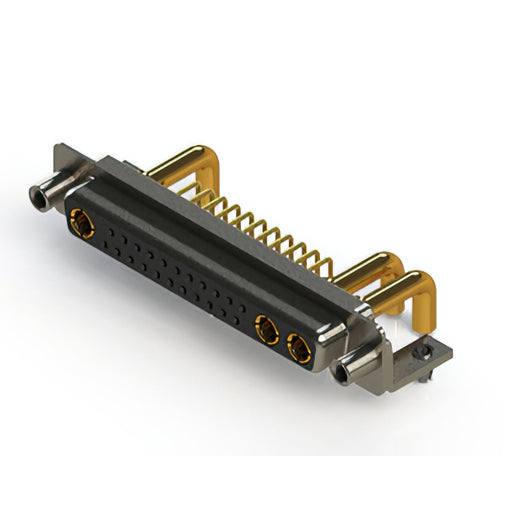 630-25W3650-4TD by EDAC Inc. - CONNECTOR D-SUB RCPT 25POS R/A SLDR