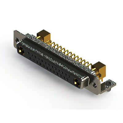 630-27W2240-5NB by EDAC Inc. - CONNECTOR D-SUB RCPT 27POS R/A SLDR