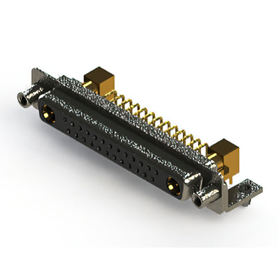 630-27W2640-5N5 by EDAC Inc. - CONNECTOR D-SUB RCPT 27POS R/A SLDR