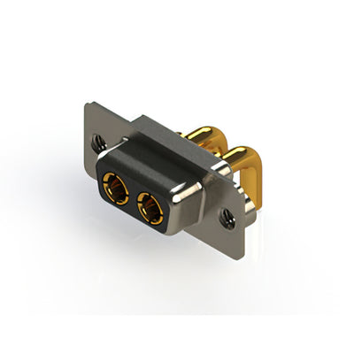 630-2W2-640-3TA by EDAC Inc. - CONNECTOR D-SUB RCPT 2POS R/A SLDR