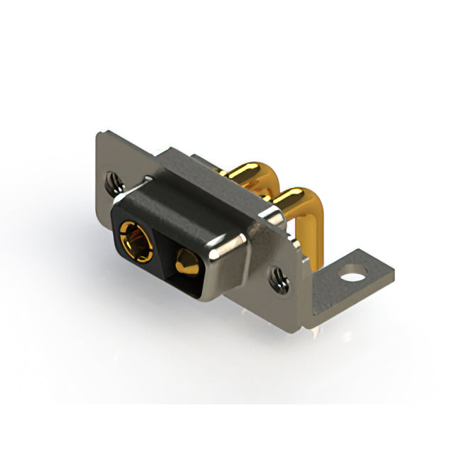 630-2WK2240-3TC by EDAC Inc. - CONNECTOR D-SUB RCPT 2POS R/A SLDR