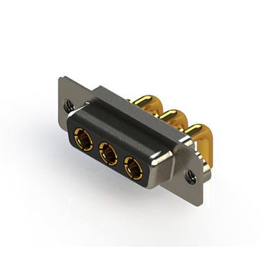 630-3W3-240-3NA by EDAC Inc. - CONNECTOR D-SUB RCPT 3POS R/A SLDR