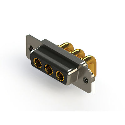 630-3W3-640-4NA by EDAC Inc. - CONNECTOR D-SUB RCPT 3POS R/A SLDR