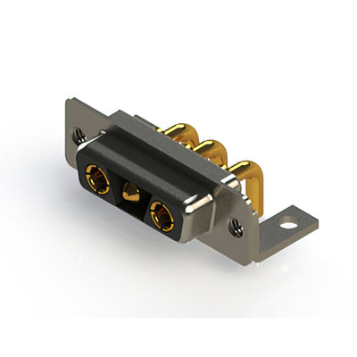 630-3WK3240-2NC by EDAC Inc. - CONNECTOR D-SUB RCPT 3POS R/A SLDR