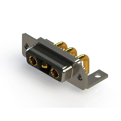 630-3WK3240-2TC by EDAC Inc. - CONNECTOR D-SUB RCPT 3POS R/A SLDR