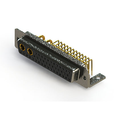 630-43W2240-1N4 by EDAC Inc. - CONNECTOR D-SUB RCPT 43POS R/A SLDR