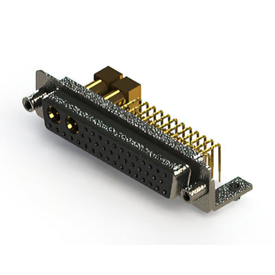 630-43W2240-5N5 by EDAC Inc. - CONNECTOR D-SUB RCPT 43POS R/A SLDR
