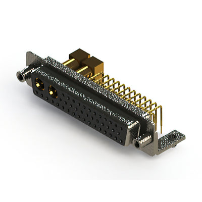630-43W2240-5T5 by EDAC Inc. - CONNECTOR D-SUB RCPT 43POS R/A SLDR