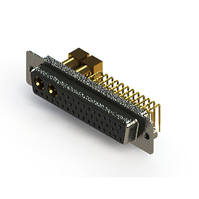 630-43W2240-7T2 by EDAC Inc. - CONNECTOR D-SUB RCPT 43POS R/A SLDR