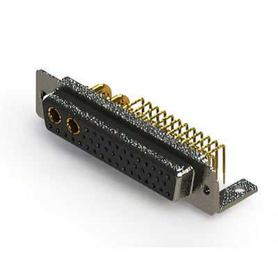 630-43W2640-2N4 by EDAC Inc. - CONNECTOR D-SUB RCPT 43POS R/A SLDR