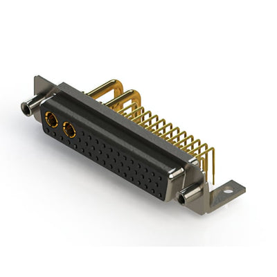 630-43W2650-2TE by EDAC Inc. - CONNECTOR D-SUB RCPT 43POS R/A SLDR