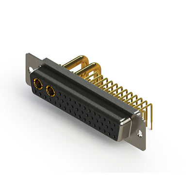 630-43W2650-3N1 by EDAC Inc. - CONNECTOR D-SUB RCPT 43POS R/A SLDR