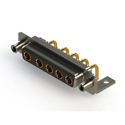 630-5W5-240-1NE by EDAC Inc. - CONNECTOR D-SUB RCPT 5POS R/A SLDR