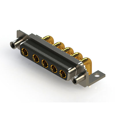 630-5W5-240-4NE by EDAC Inc. - CONNECTOR D-SUB RCPT 5POS R/A SLDR