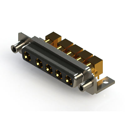 630-5W5-240-7N6 by EDAC Inc. - CONNECTOR D-SUB RCPT 5POS R/A SLDR