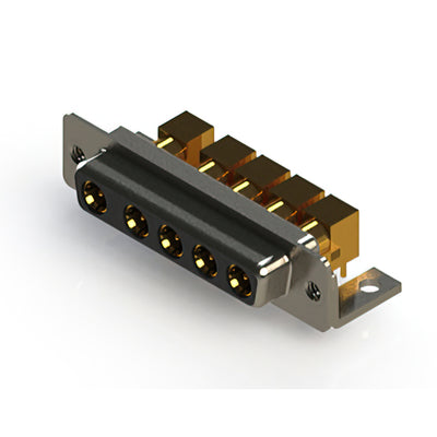 630-5W5-240-7T4 by EDAC Inc. - CONNECTOR D-SUB RCPT 5POS R/A SLDR