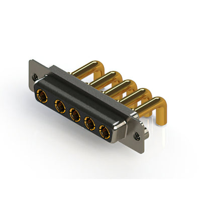 630-5W5-250-4NA by EDAC Inc. - CONNECTOR D-SUB RCPT 5POS R/A SLDR