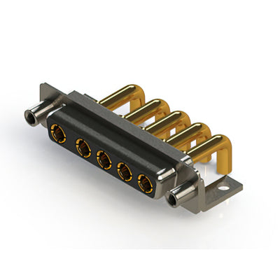630-5W5-250-4T6 by EDAC Inc. - CONNECTOR D-SUB RCPT 5POS R/A SLDR